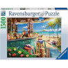 BEACH BAR BREEZES QUIOSC A LA PLATJA 1500 pcs. Puzle Ravensburger 00743