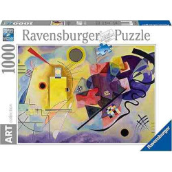KANDINSKY: YELLOW RED Puzzle 1000 pcs. Ravensburger 0023
