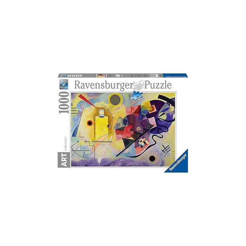 KANDINSKY: YELLOW RED Puzzle 1000 pcs. Ravensburger 0023