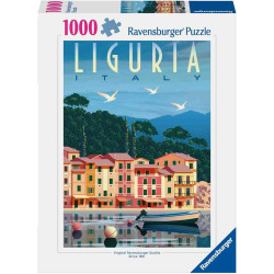 POSTCARD FROM LIGURIA  ITALIA 1000 pcs. Puzzle Ravensburger 01233