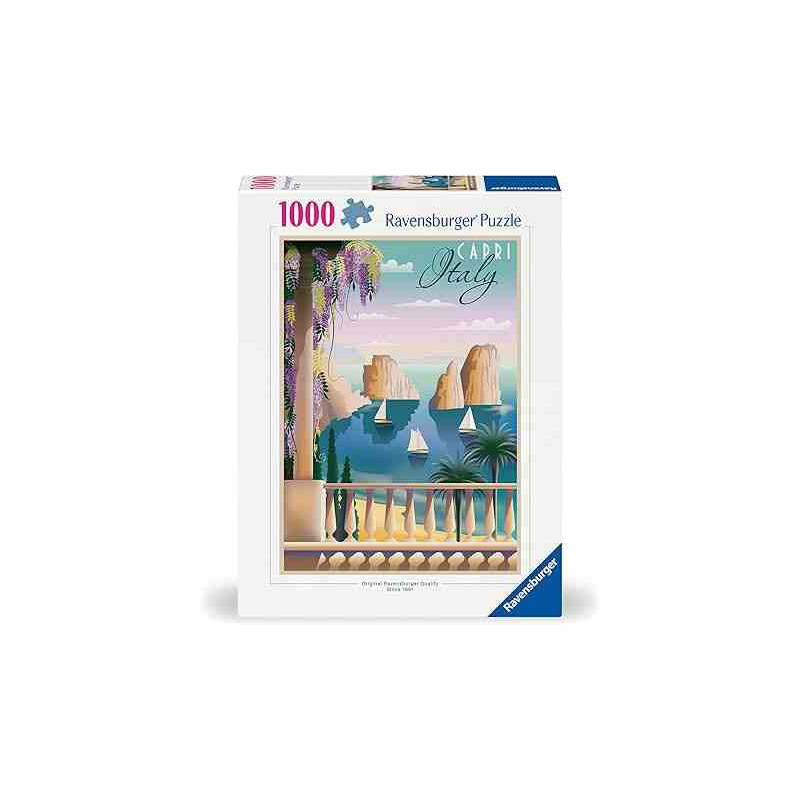 POSTCARD FROM CAPRI ITALY 1000 pcs. Puzzle Ravensburger 01209