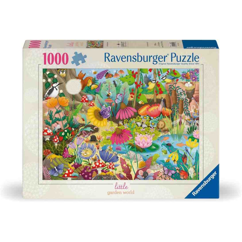 LITTLE GARDEN WORLD 1000 pcs. Puzle Ravensburger 01456