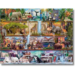 ANIMALS SALVATGES 2000 pcs. Puzzle Ravensburger 16652