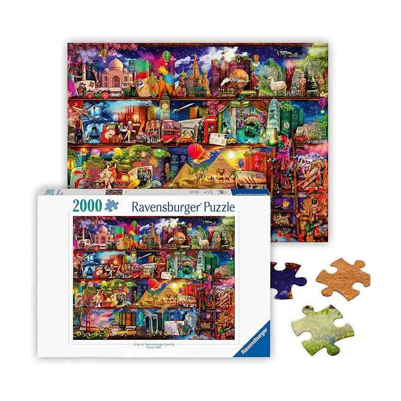 MON DELS LLIBRES PUZZLE 2000 pcs. Ravensburger 16685