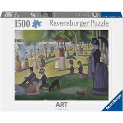 SEURAT:SUNDAY AFTEMOON ON THE ISLAND OF LA GRANDE JATTE 1500 pcs. Puzzle Ravensburger