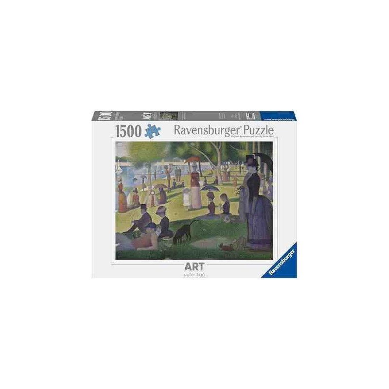 SEURAT:SUNDAY AFTEMOON ON THE ISLAND OF LA GRANDE JATTE 1500 pcs. Puzzle Ravensburger
