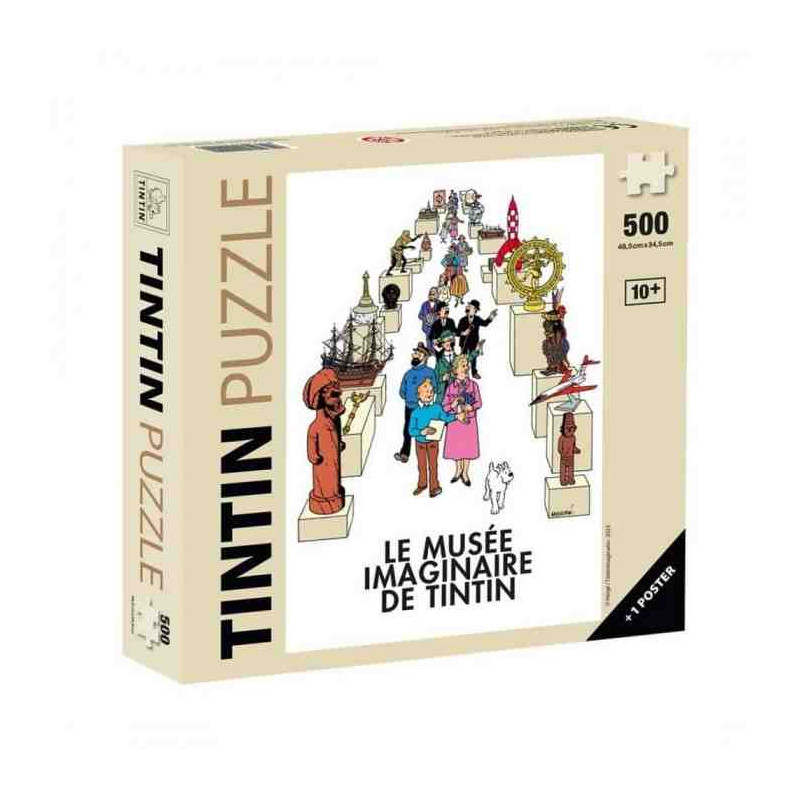 MUSEU IMAGINARI Puzzle 500pcs. Tintin