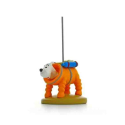 MILU LUNA FIGURA TF1 RESINA 12 cm.  Tintin 42187