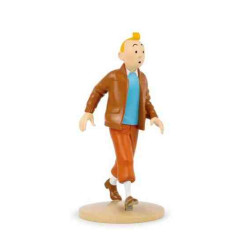 TINTÍN CON CHAQUETA DE AVIADOR FIGURA TF1 RESINA 42261