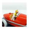 LE BOLIDE ROUGE - LES CIGARS DU PHARAON COCHE ESCALA 1/24 - 01 TINTIN