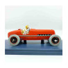LE BOLIDE ROUGE - LES CIGARS DU PHARAON COCHE ESCALA 1/24 - 01 TINTIN