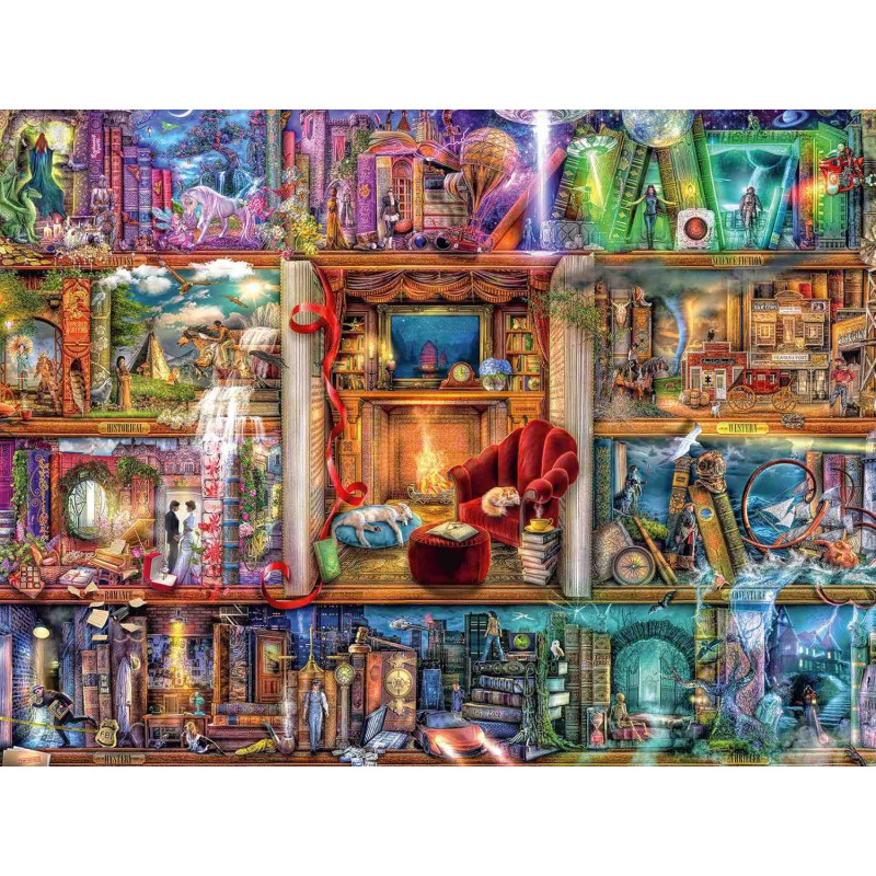 LA GRAN LLIBRERIA 1500 pcs. Puzle Ravensburger 0190