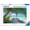 DREAM BEACH ON THE MALDIVES Puzzle 4000pcs, Ravensburger 01737