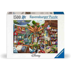 LLIBRERIA DE LES MEREVELLAS Walt Disney Pixar Puzzle 1500 pcs.Ravensburger 01582