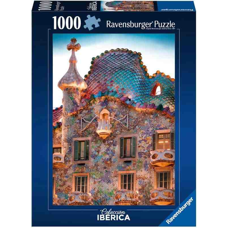 CASA BATLLO BARCELONA 1000 pcs. Puzle Ravensburger 00308