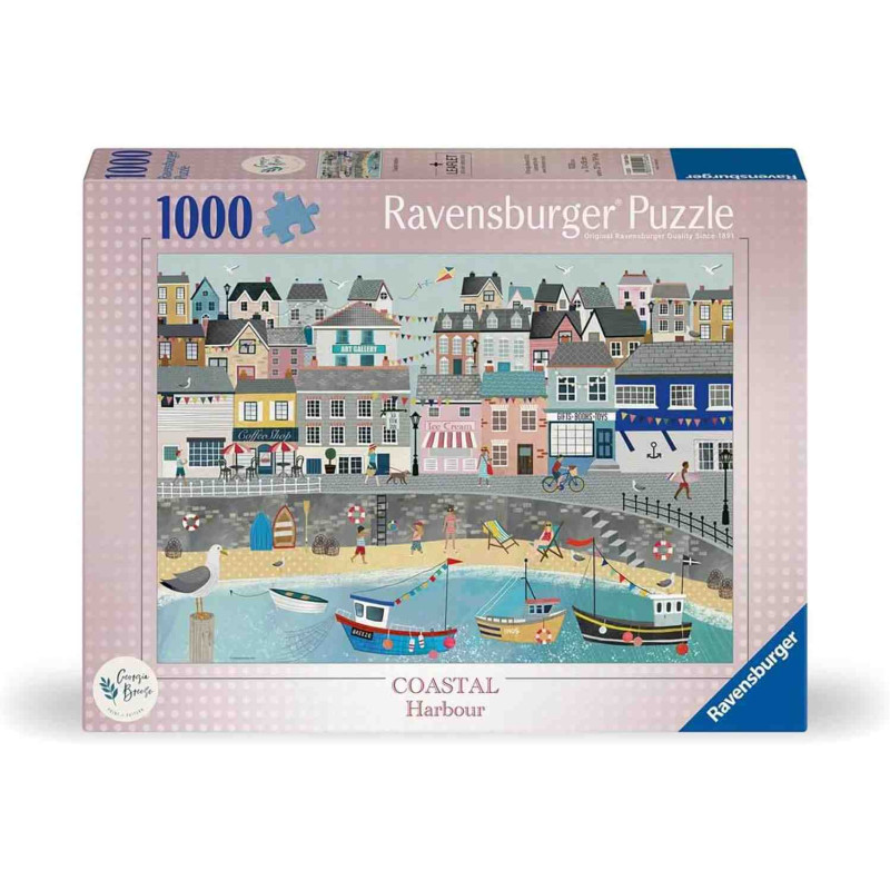 COASTAL HARBOUR 1000 pcs. Puzzle Ravensburger 1524