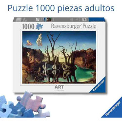 DALI:SWANS REFLECTING ELEPHANTS Puzle 1000 pcs. Ravensburger 01963