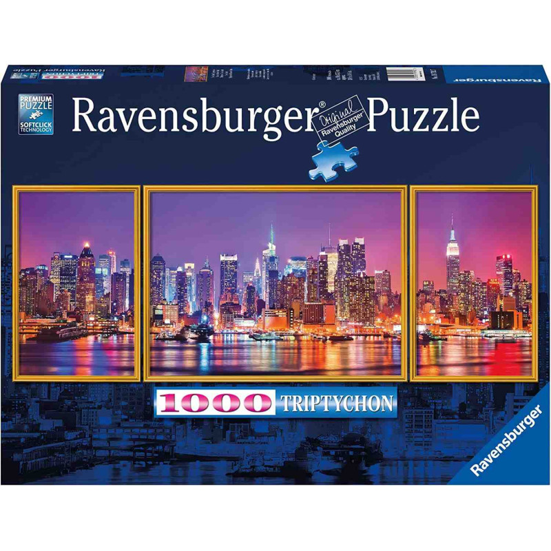 NOVA YORK TRIPTIC 1000 PCS Puzzle Ravensburger 19792