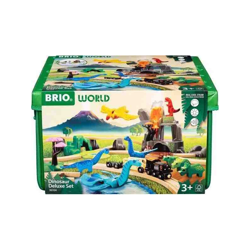 SET DE TRENS JURASIC DE LUXE BRIO B