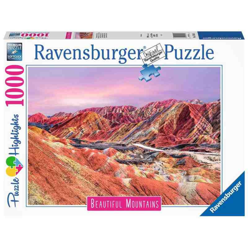 MONTAÑAS ARCOIRIS,CHINA 1000pcs.Puzle Ravensburger 17314