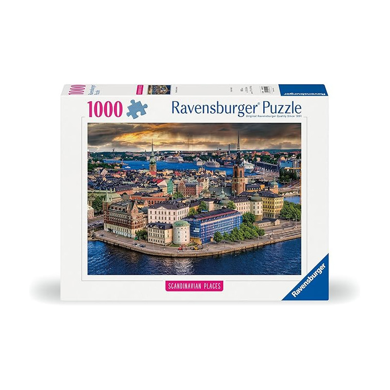 STOCKHOLM SWEDEN Puzzle 1000 pcs. Ravensburger 0114