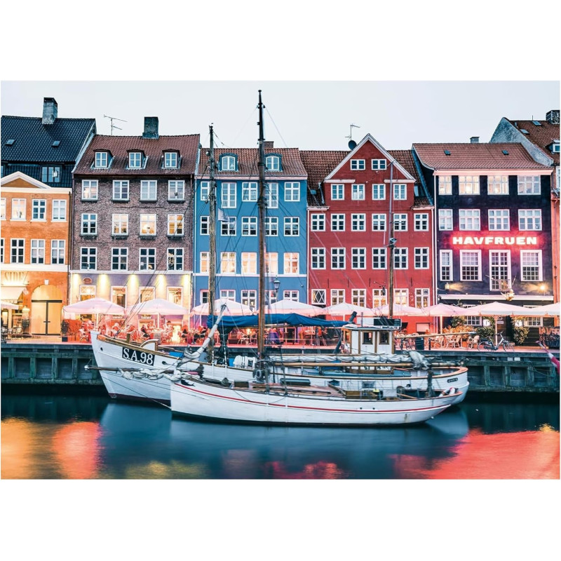 COPENHAGUE DINAMARCA Puzzle 1000pcs Ravensburger 0111
