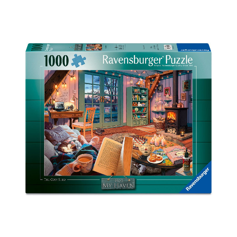 THE SEWING SHED -RINCON CRREATIVO Puzle 1000 pcs. Ravensburger 0322