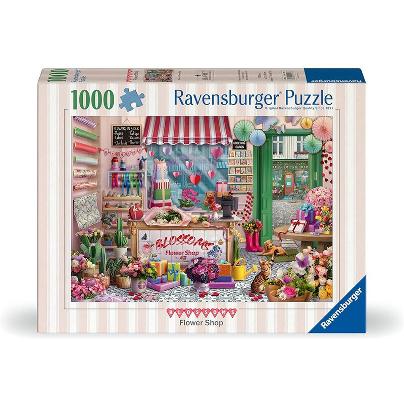 BLOSSOMS FLOWER SHOP Puzle 1000 pcs. Ravensburger 1727