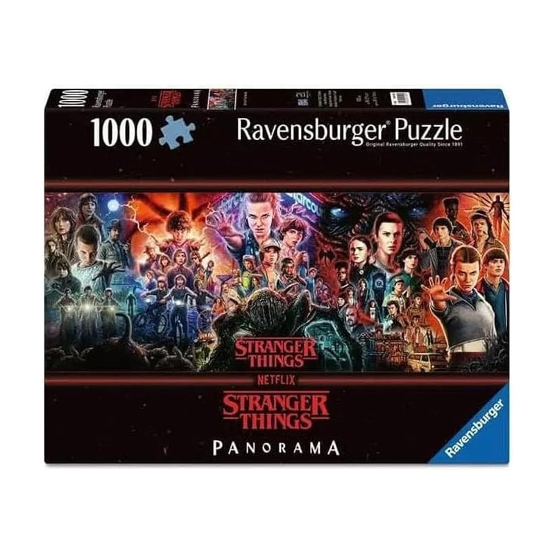 STRANGER THINGS Netflix Panorama Puzzle 1000 pcs. Ravensburger 1502