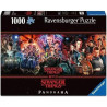 STRANGER THINGS Netflix Panorama Puzle 1000 pcs. Ravensburger 1502