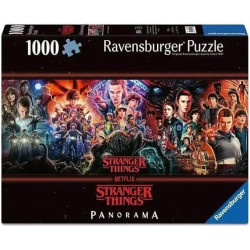 STRANGER THINGS Netflix Panorama Puzle 1000 pcs. Ravensburger 1502