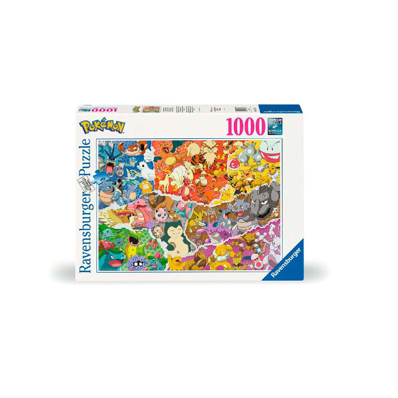 POKEMON CHALLENGE Puzzle  1000 pcs. Ravensburger 0460