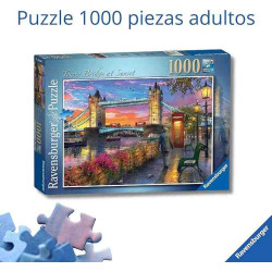 TOWER BRIDGE AL ATARDECER Puzzle 1000 pcs. Ravensburger 0041