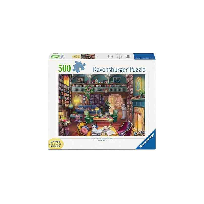 DREAM LIBRARY Puzzle  500 pcs. XXL Ravensburger 17459