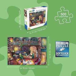 DREAM LIBRARY Puzzle  500 pcs. XXL Ravensburger 17459