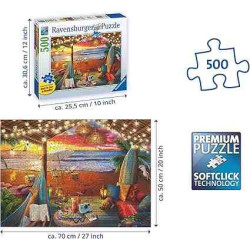 COZY CABANA Puzle 500 pcs. XXL Ravensburger 16795