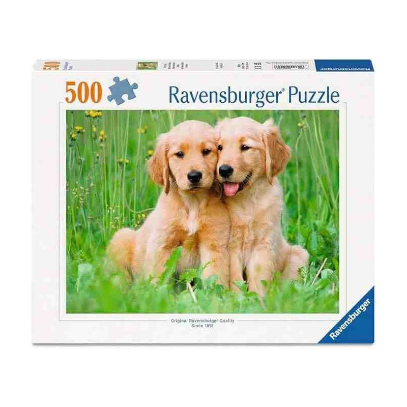 THE GOLDEN REVERTIER BROTHERS  Puzzle 500 pcs. Ravensburger 1902