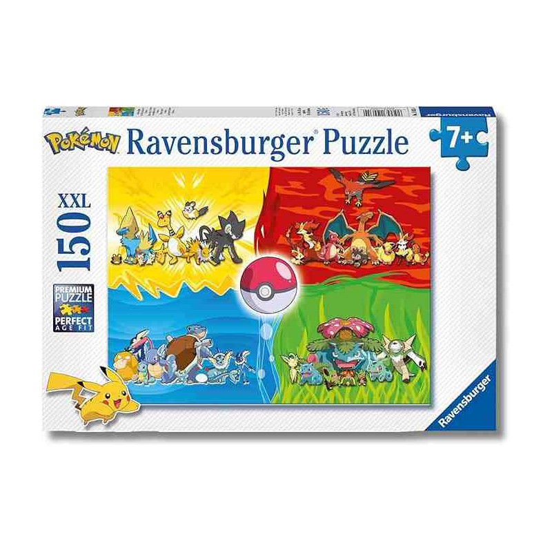 POKEMON TYPEN Puzzle 150 pcs. XXL Ravensburger 0035