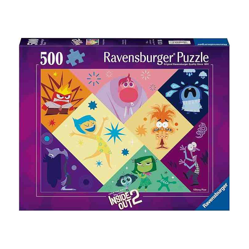 INSIDE OUT Puzzling Emotions Puzzle 500 pcs. Ravensburger 1608