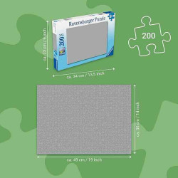 MAPA DEL MUNDO Puzle 200 pcs. XXLRavensburger 12890