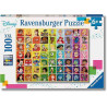 TODOS LOS COLORES DISNEY Puzle 100 pcs, XXL Ravensburger 13332