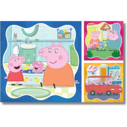 PEPPA PIG Puzle 3x49 pcs. Ravensburger 04288