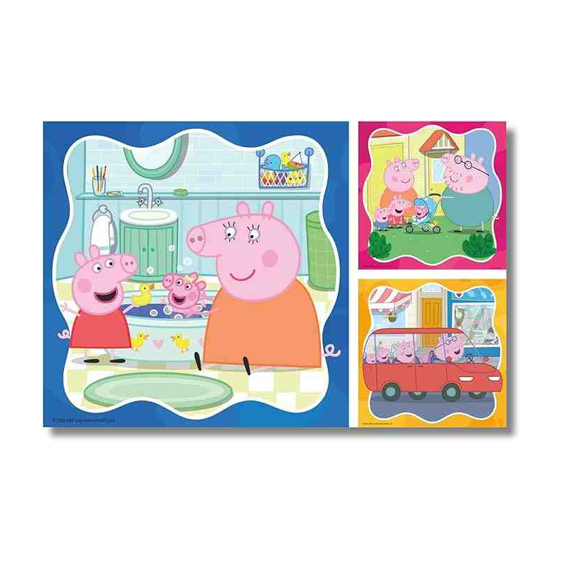 PEPPA PIG Puzzle 3x49 pcs. Ravensburger 04288