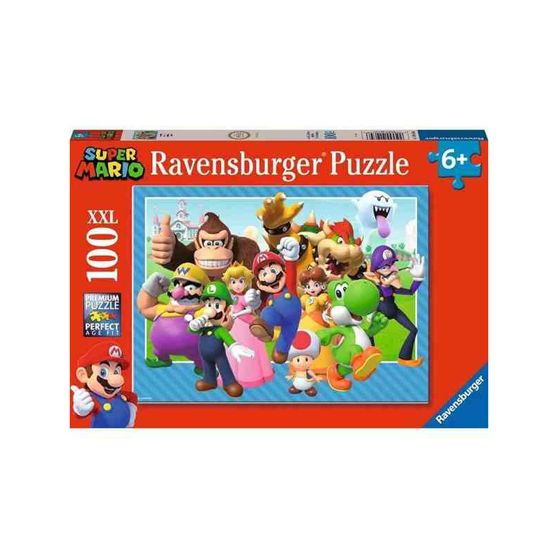 SUPER MARIO Puzzle 100 pcs. XXL Ravensburger 01074