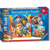 PATRULLA CANINA LLIUSTOS PARA LA AVENTURA Puzzle 3x49 pcs.Ravensburger 05048