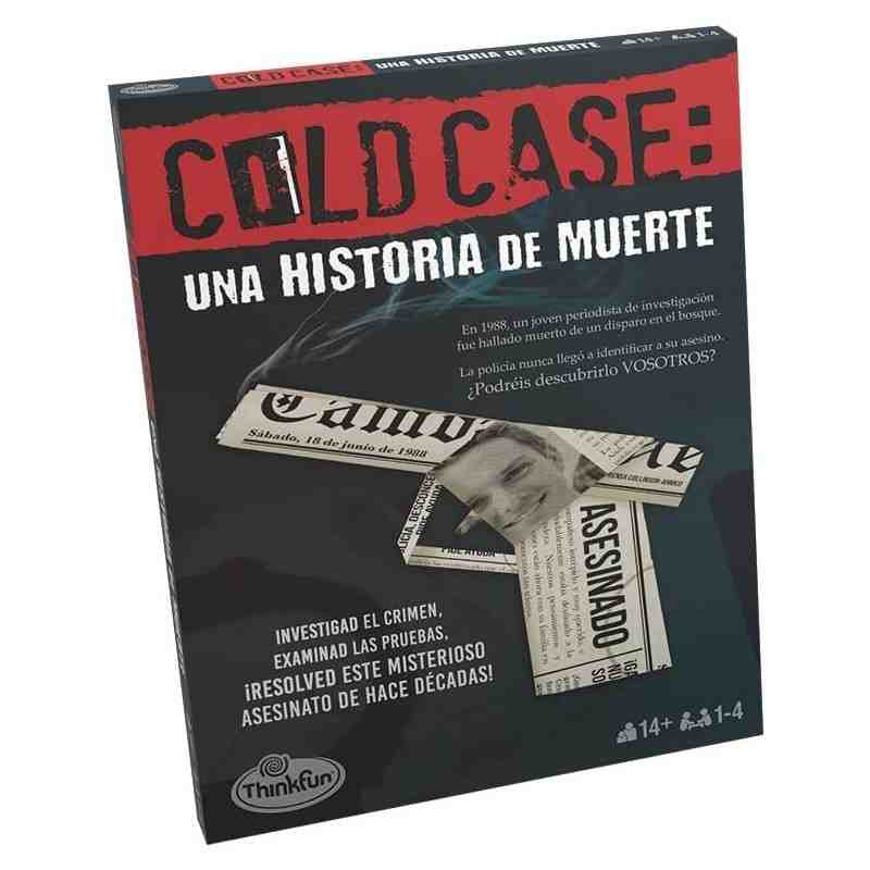 COLD CASE:UNA HISTORIA DE MUERTE Escape the room + 14 Anys, 1-4 Jugadors Thinkfun  76468