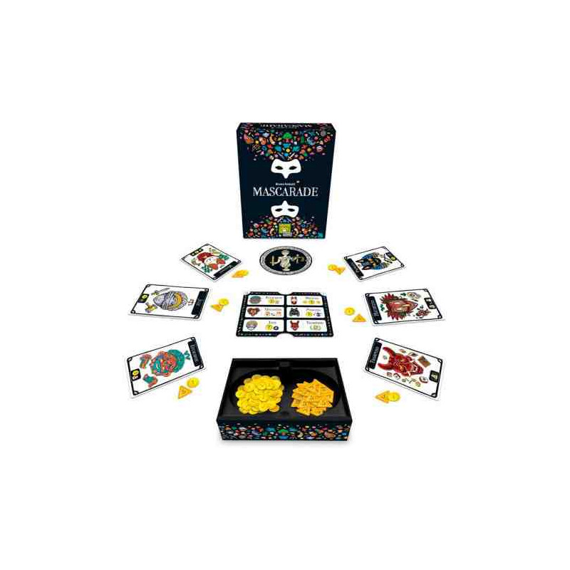 MASCARADE Joc de cartes + 10 Anys,2-13 Jugadors Asmodee