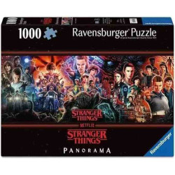 STRANGER THINGS Netflix Panorama Puzle 1000 pcs. Ravensburger 1502