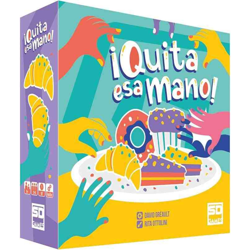 QUITA ESA MANO Joc de cartes Party Games,+ 8 Anys,2-6Jugadors SDGames