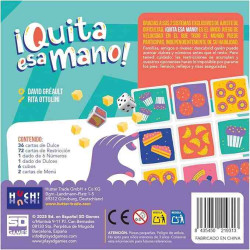 QUITA ESA MANO Joc de cartes Party Games,+ 8 Anys,2-6Jugadors SDGames